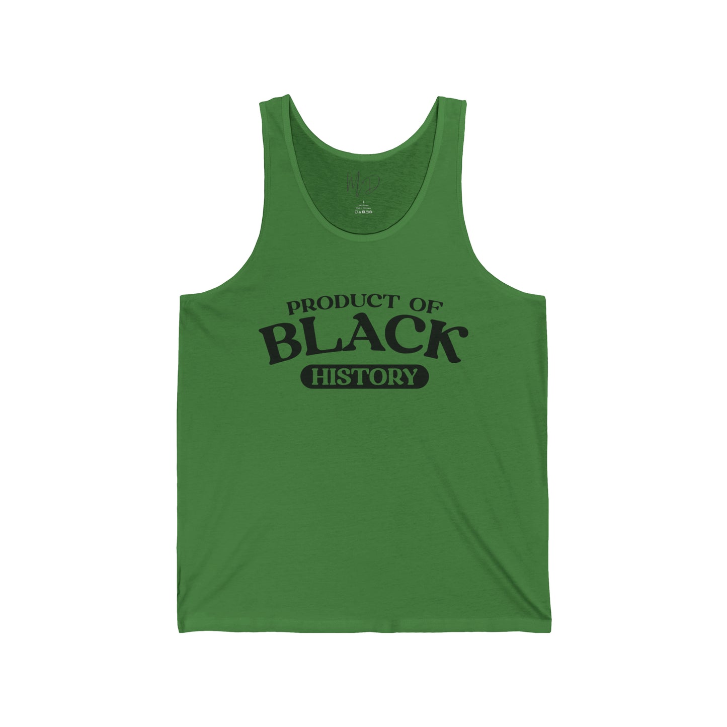 Product of Black History Unisex Tank Top
