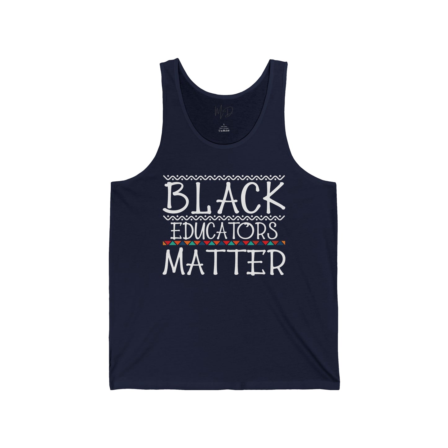 Black Educators Matter Tank Top Unisex (Version 2)