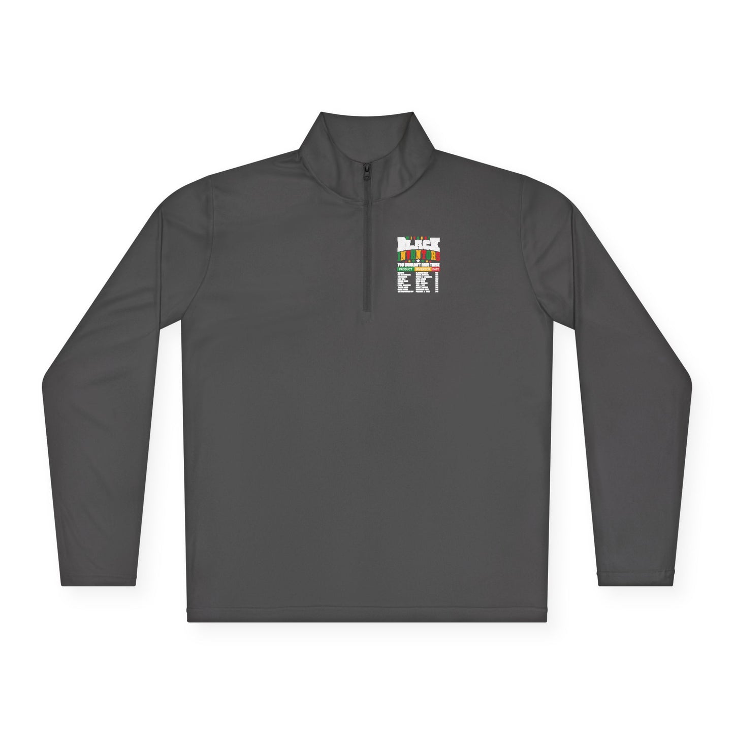 Black Inventors| Version 1| Quarter Zip Pullover| 2-Sided Print