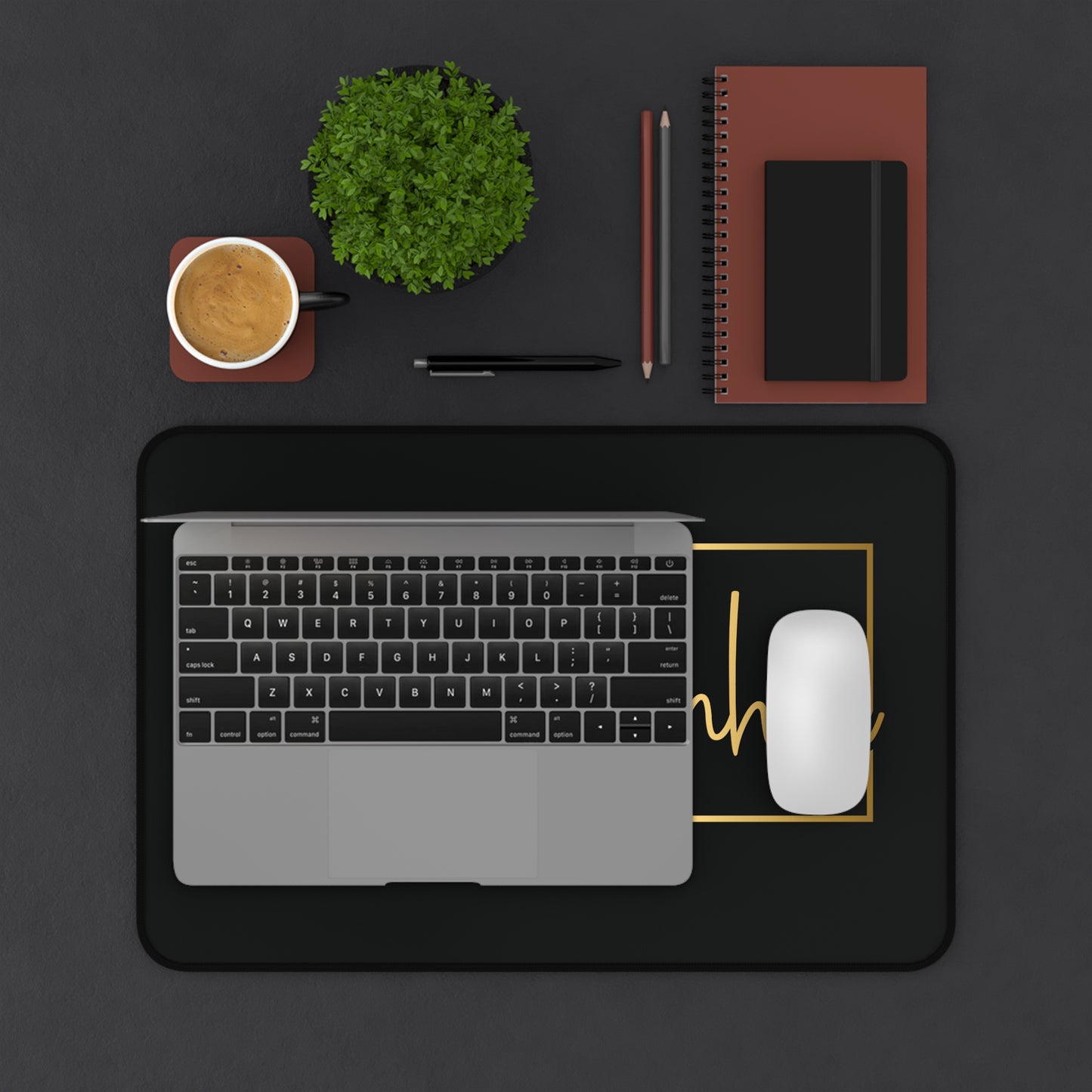 Entrepreneur | Desk Mat | Black