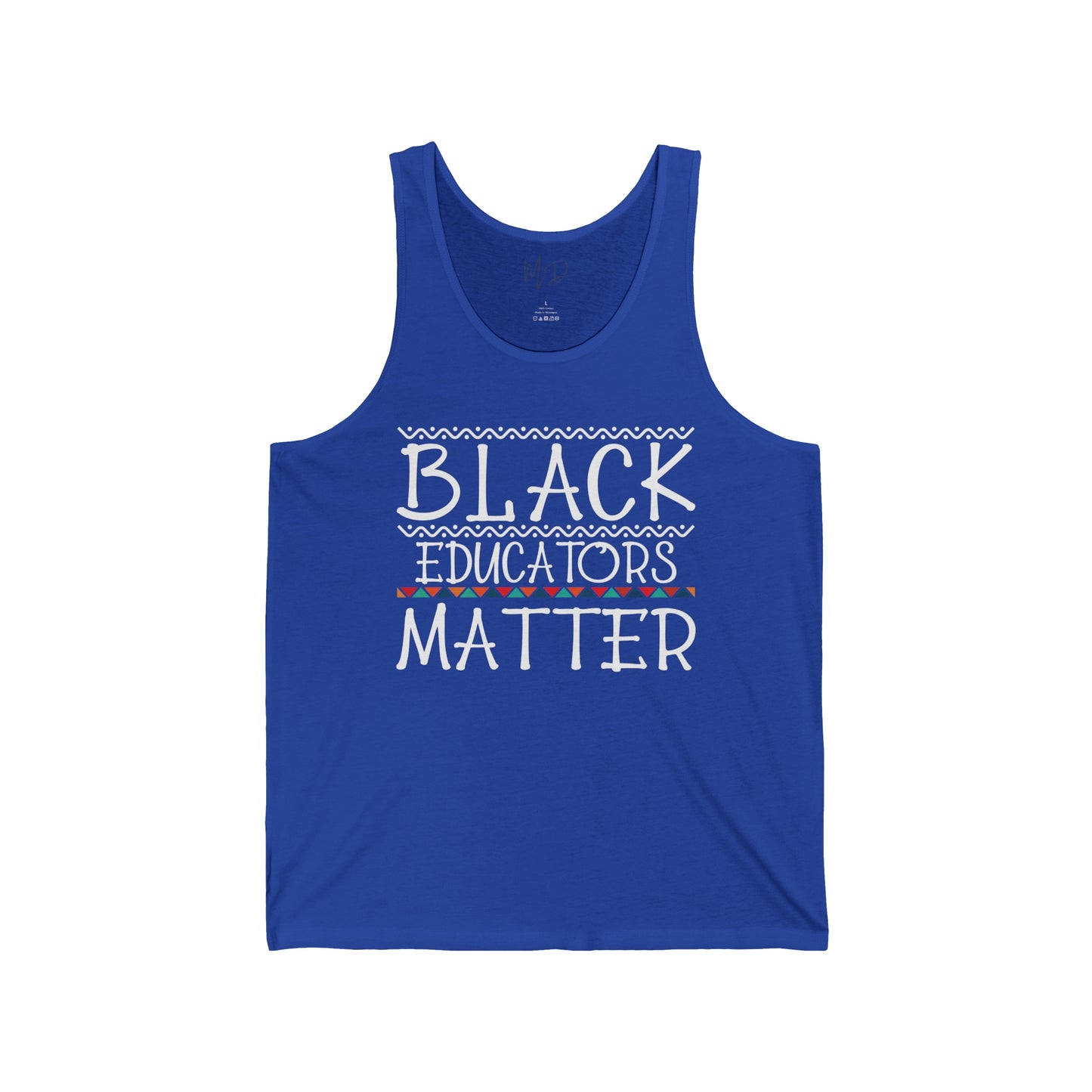 Black Educators Matter Tank Top Unisex (Version 2)