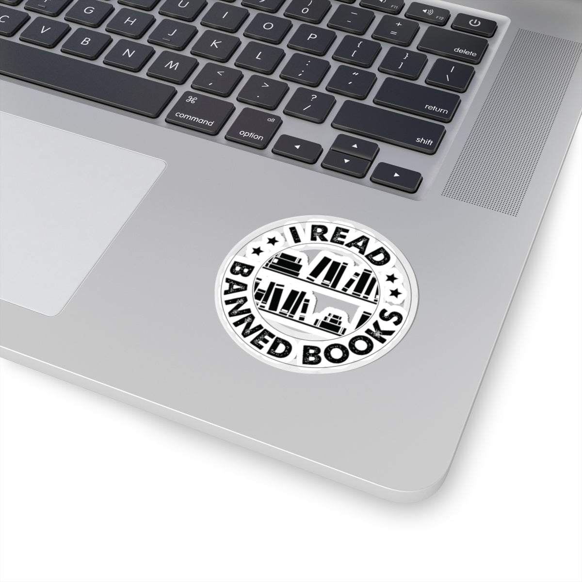 I Read Banned Books | Circle| Kriss-Cut Stickers