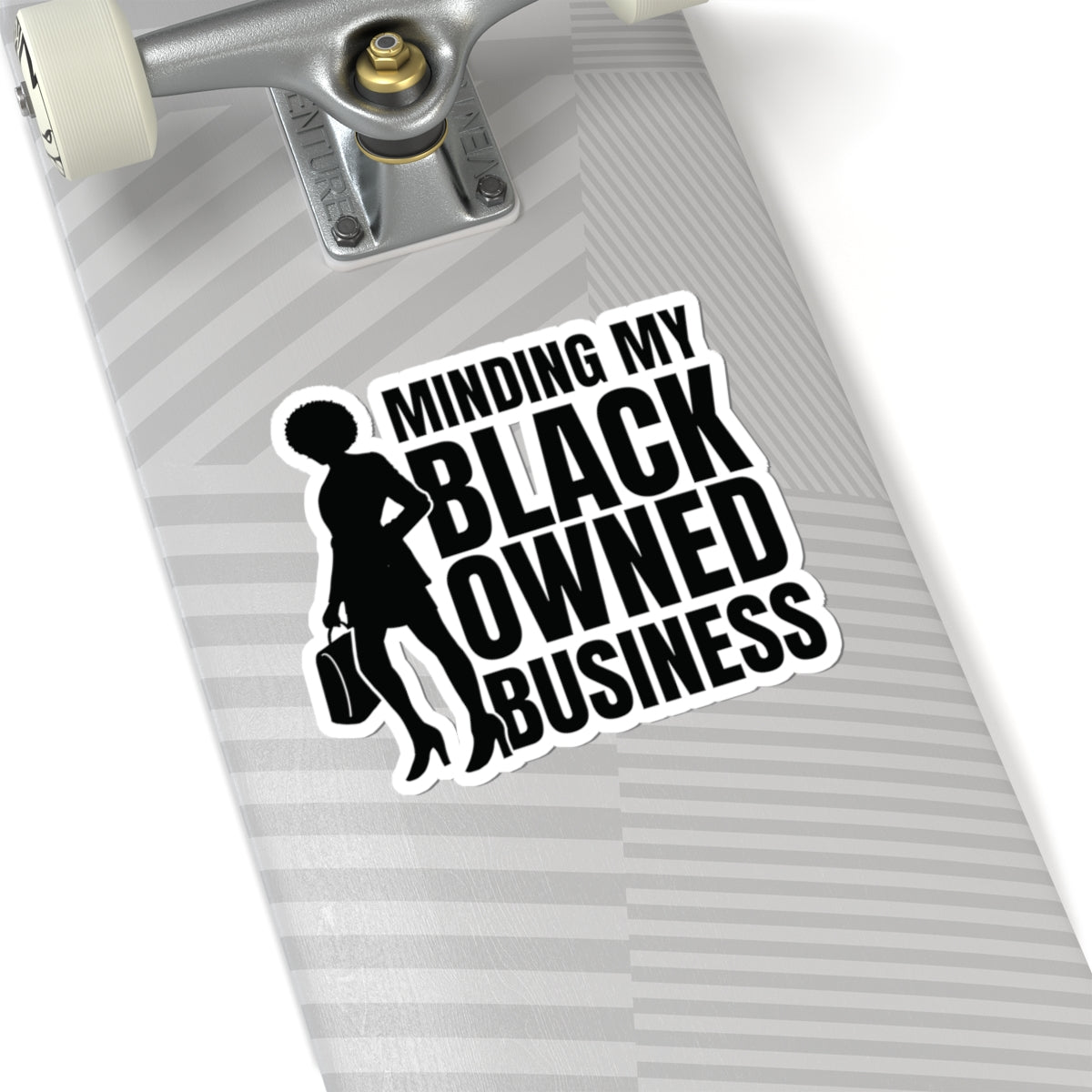 Minding My Black Owned Business (Version 1) | Kriss-Cut Stickers