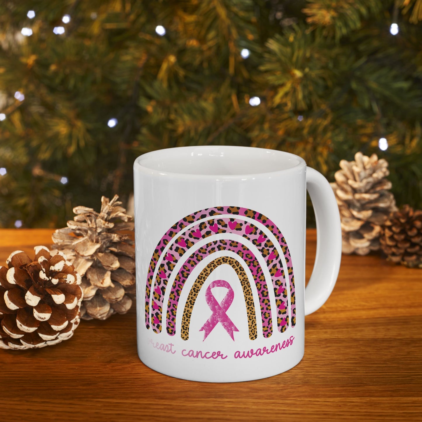 Breast Cancer Awareness| Coffee & Tea Mug | 2-Sided Print| 11 Oz