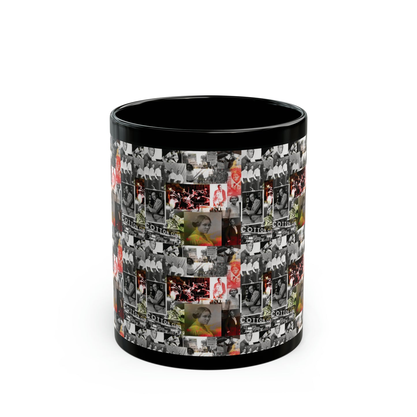 Black History 1920's Greatness (Red) (Black Version) |Coffee & Tea Mug | Full Print| 11 Oz.
