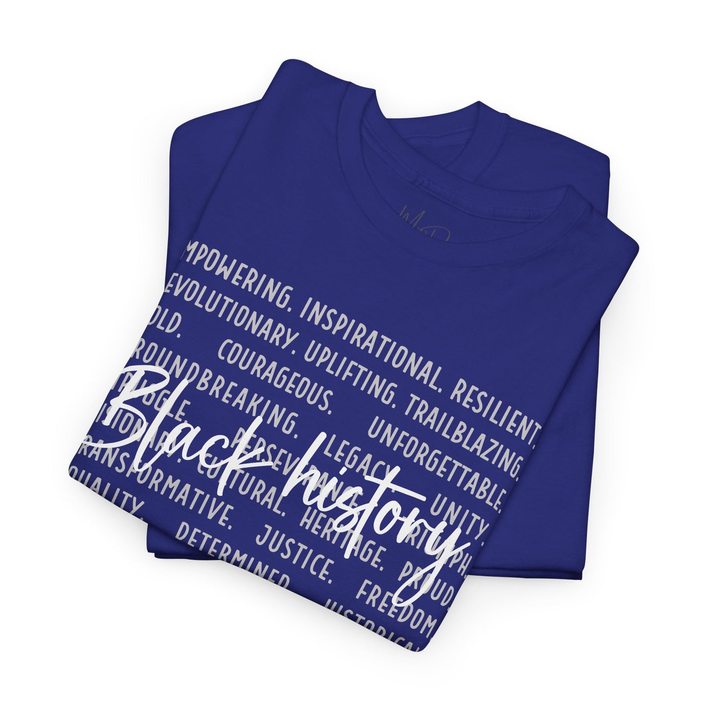 Black History - Empowerment | White Font | T-Shirt