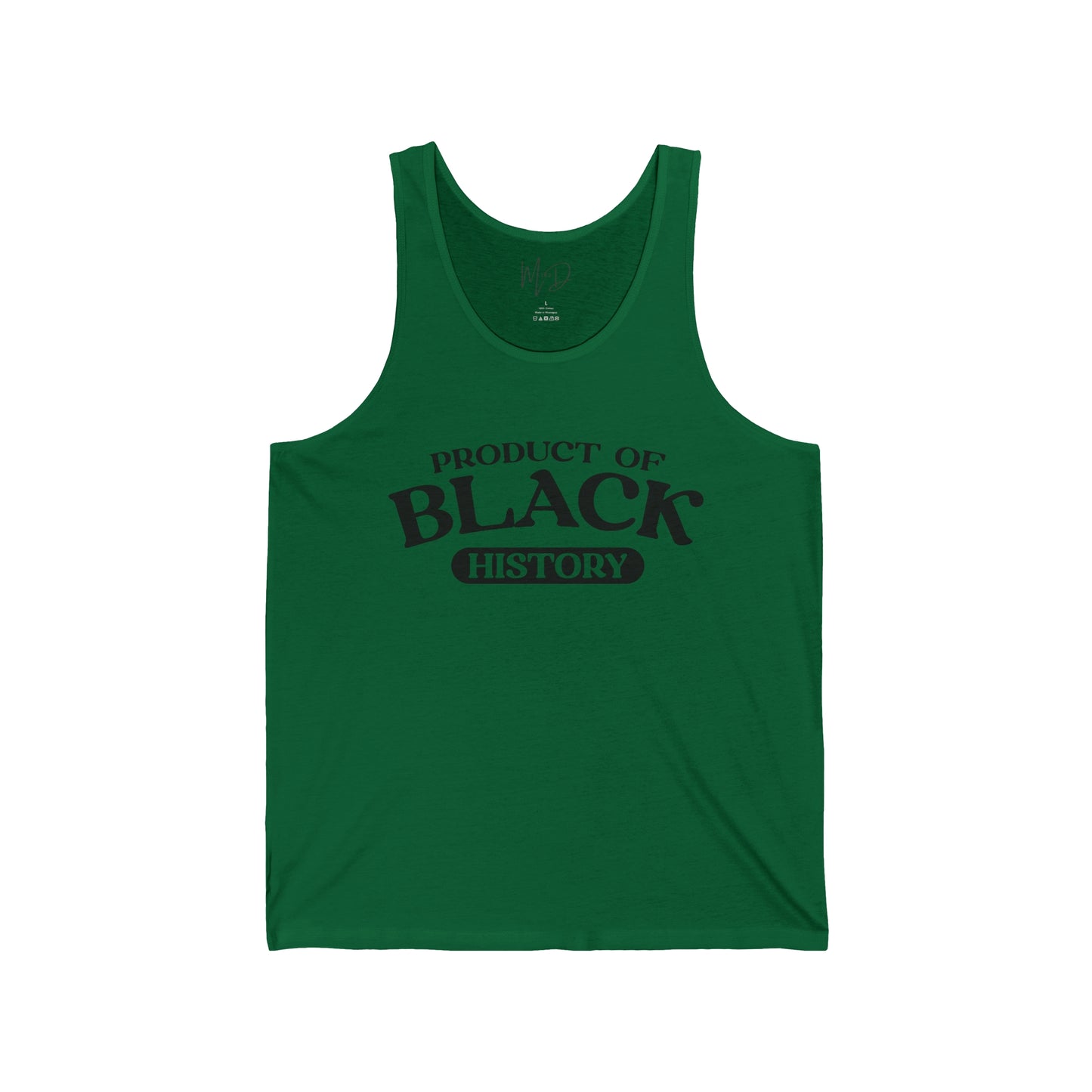 Product of Black History Tank Top Unisex