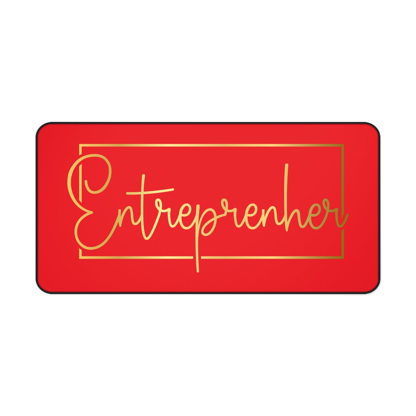 Entrepreneur | Desk Mat | Red