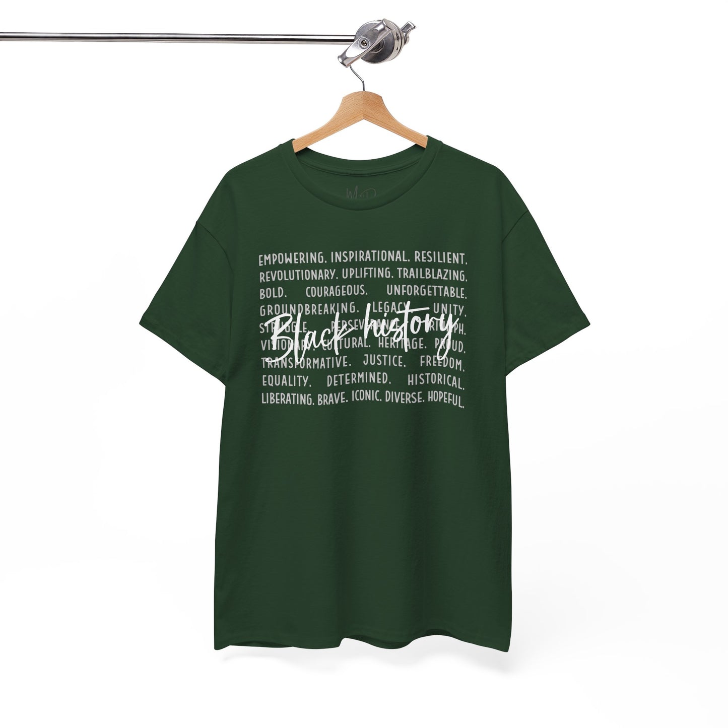 Black History - Empowerment | White Font | T-Shirt