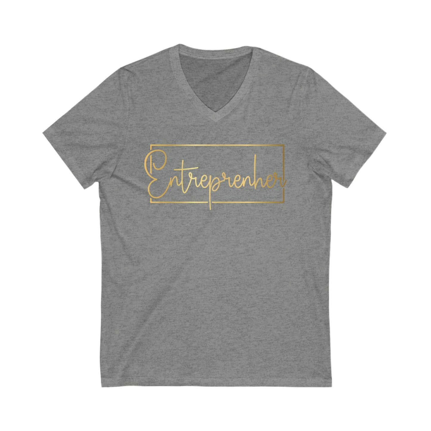 Entrepreneurship | Short Sleeve V-Neck Tee (Unisex)