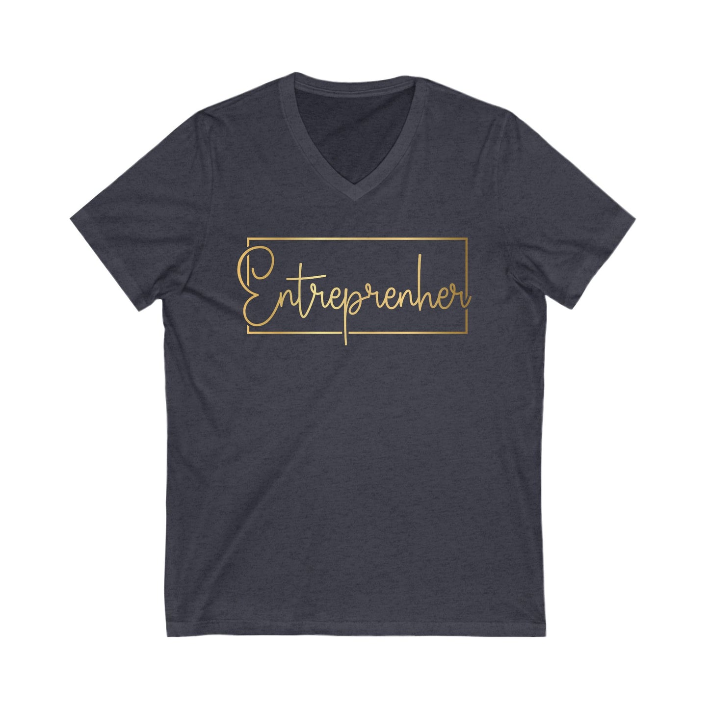 Entrepreneurship | Short Sleeve V-Neck Tee (Unisex)