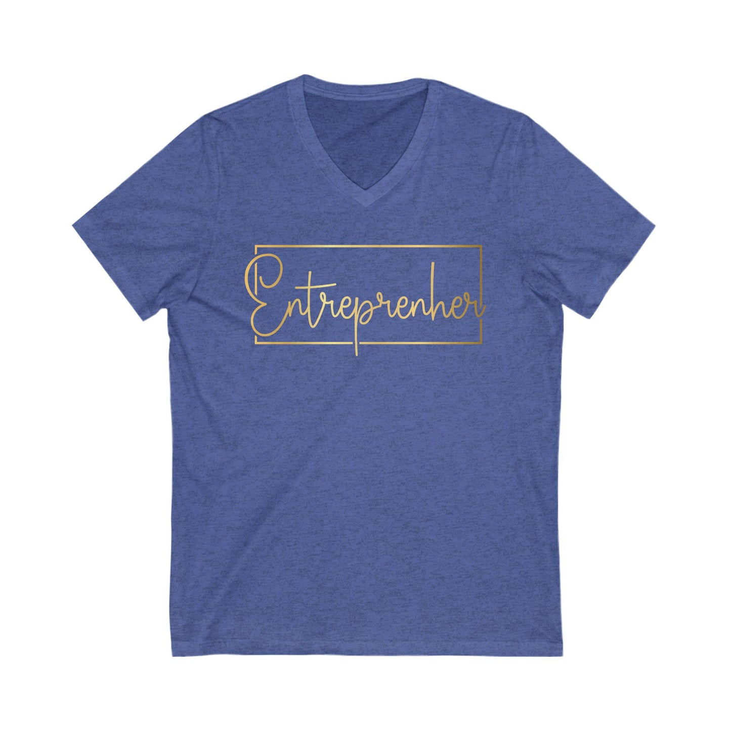 Entrepreneurship | Short Sleeve V-Neck Tee (Unisex)