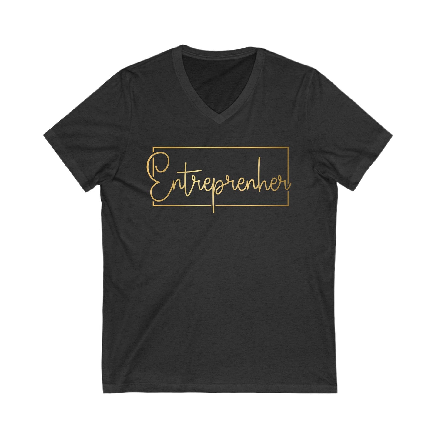 Entrepreneurship | Short Sleeve V-Neck Tee (Unisex)