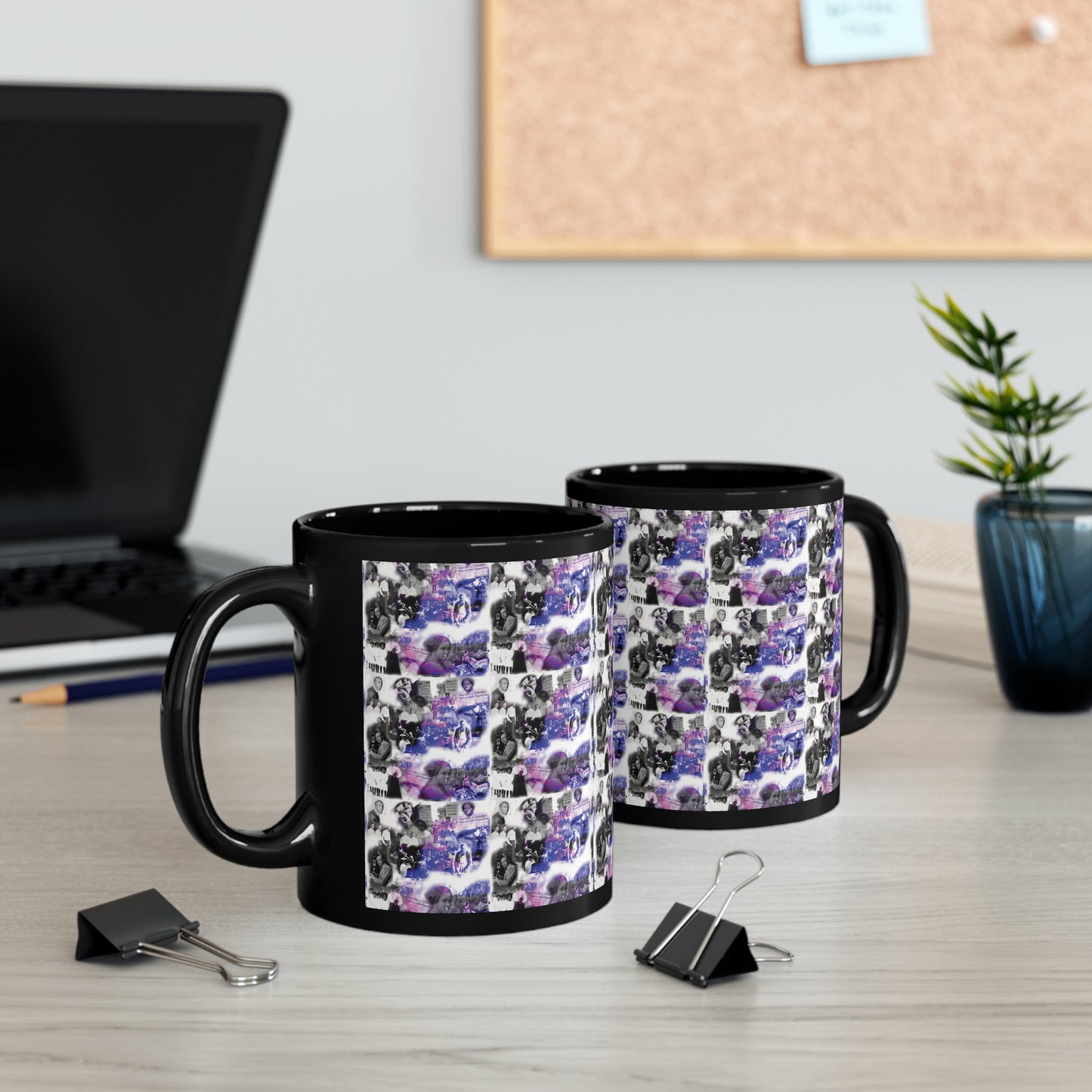 Black History 1920's Greatness (Purple) (Black Version) |Coffee & Tea Mug | Full Print| 11 Oz