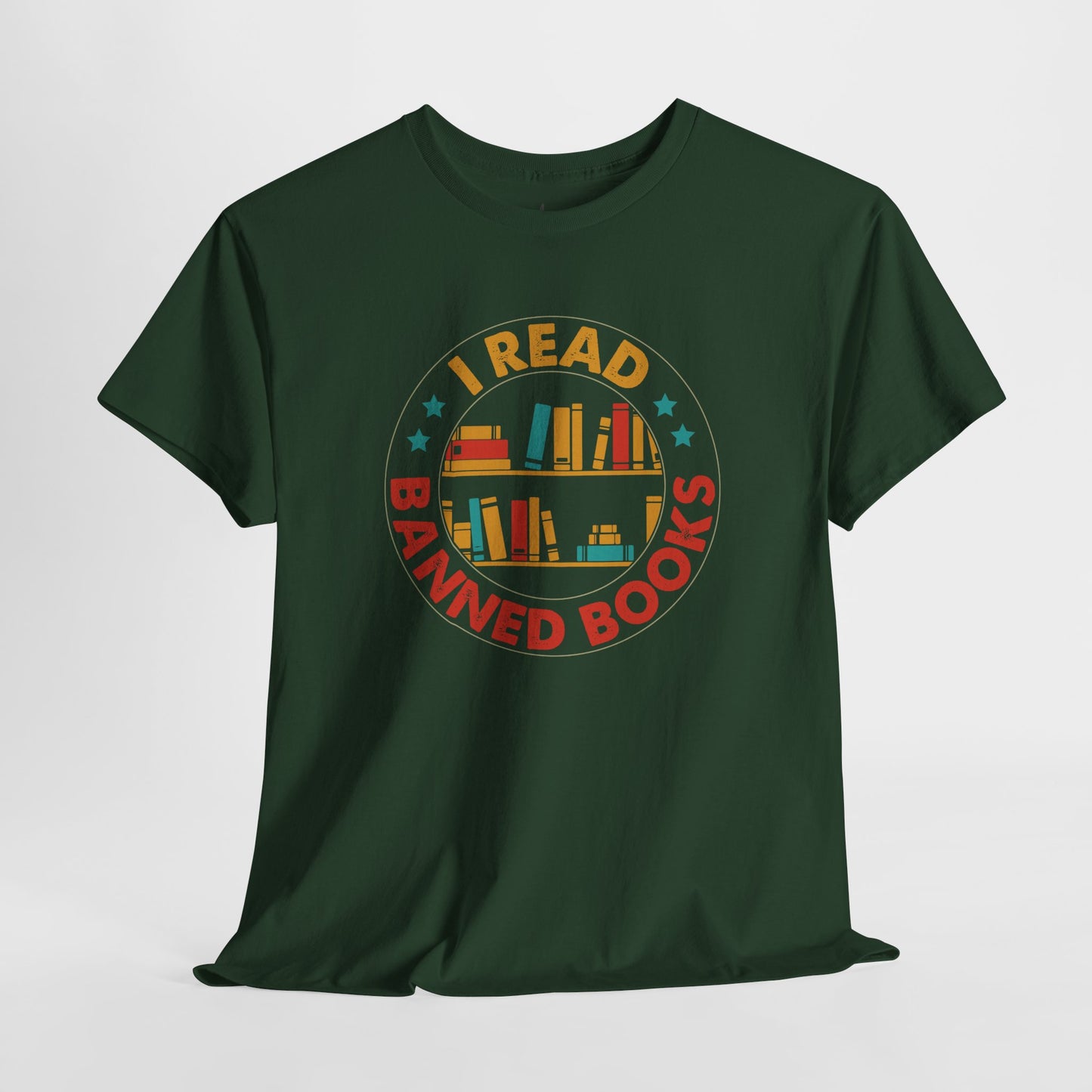 I Read Banned Books| T-Shirt |Multi-Color