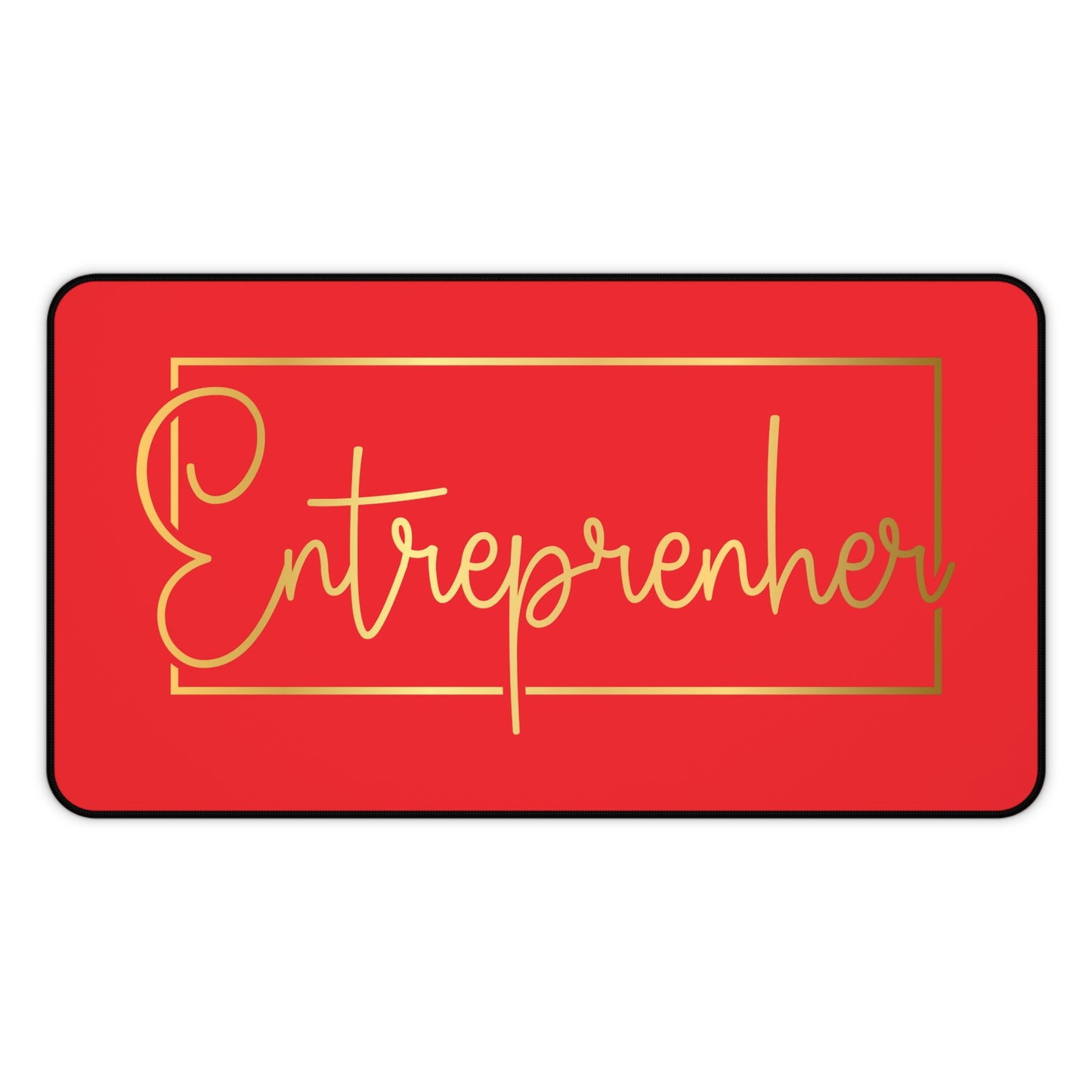 Entrepreneur | Desk Mat | Red