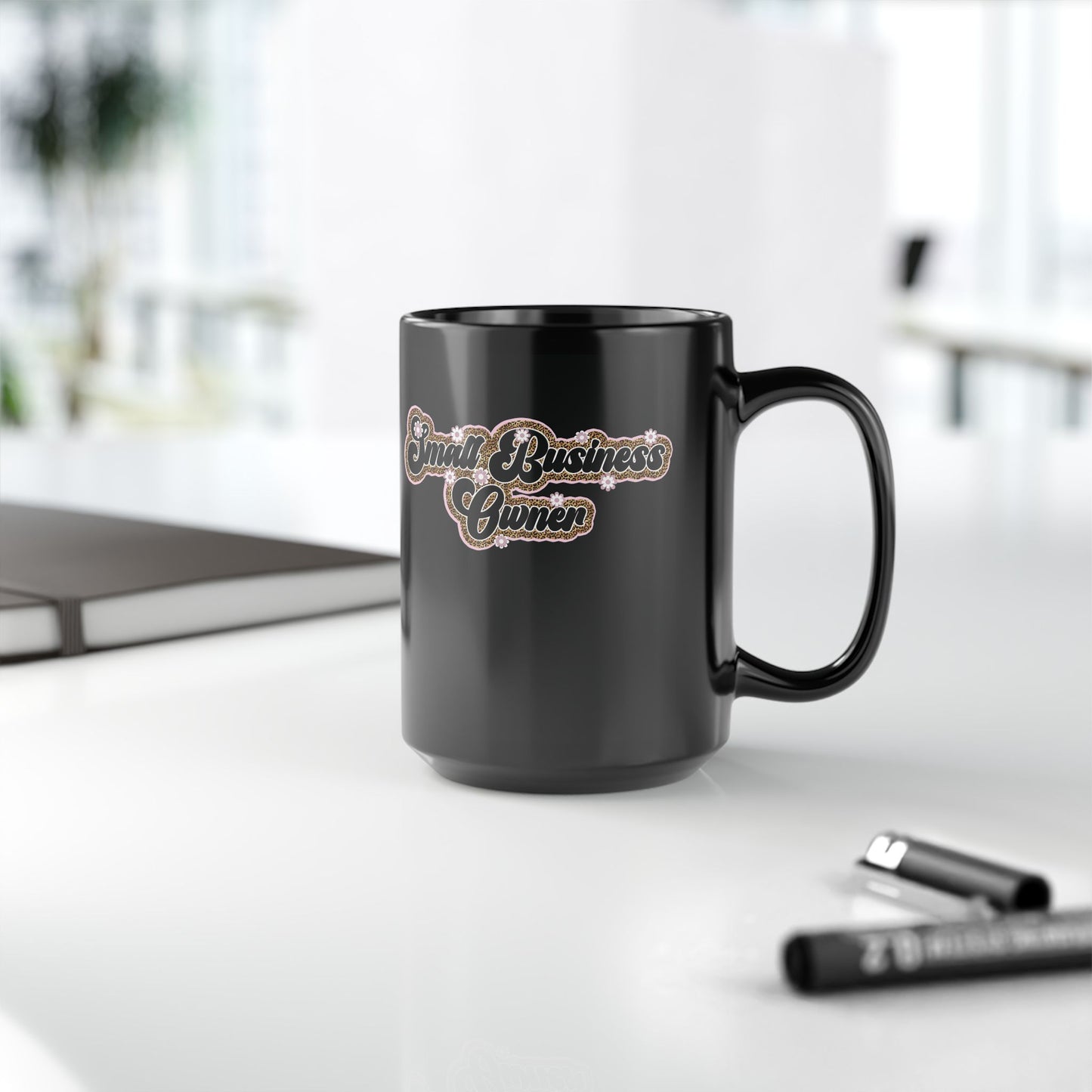 Small Business Owner | Version 3 | 11oz or 15 oz Mug| Black