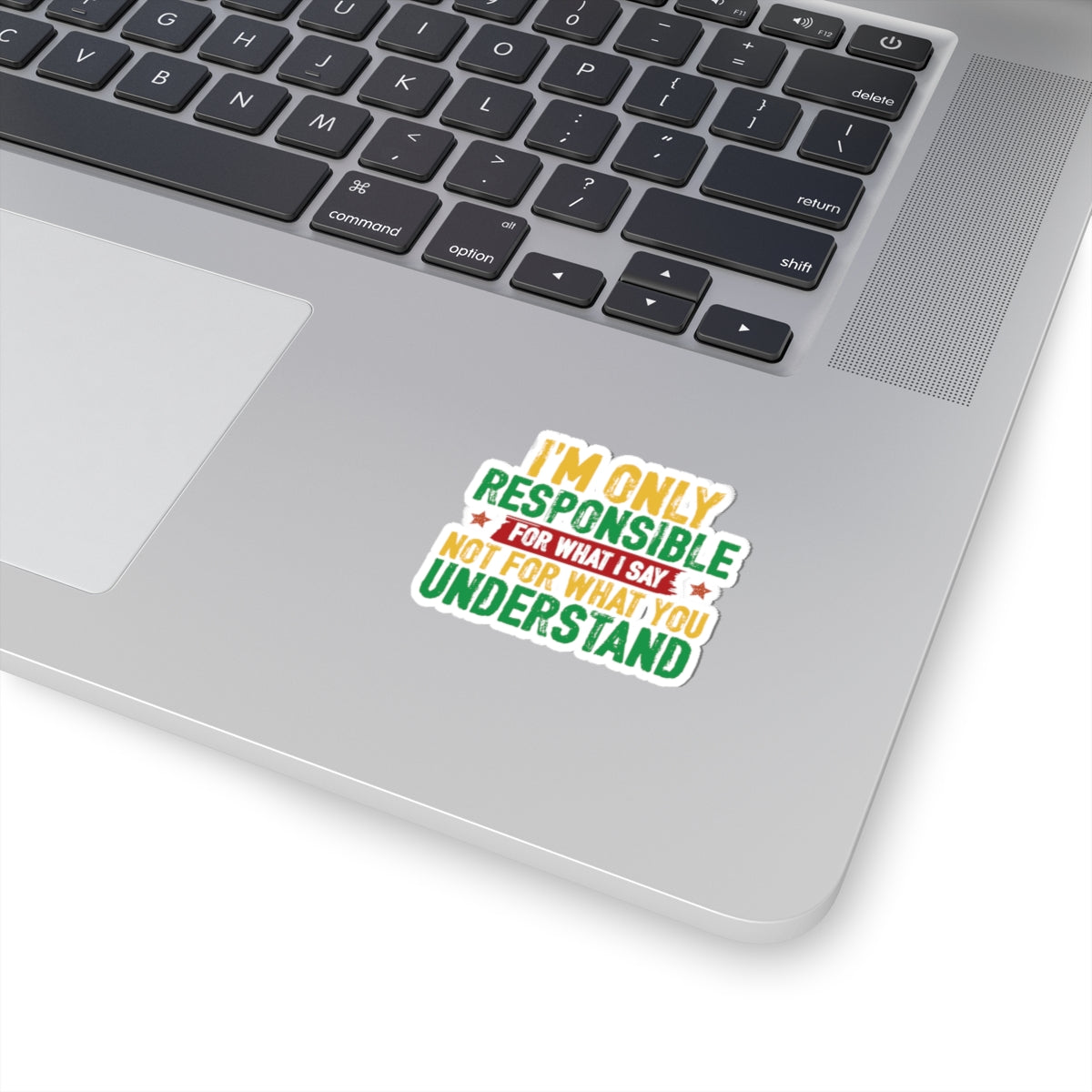 I’m Only Responsible For What I Say | Kriss-Cut Stickers