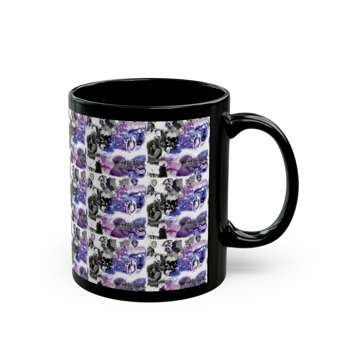 Black History 1920's Greatness (Purple) (Black Version) |Coffee & Tea Mug | Full Print| 11 Oz