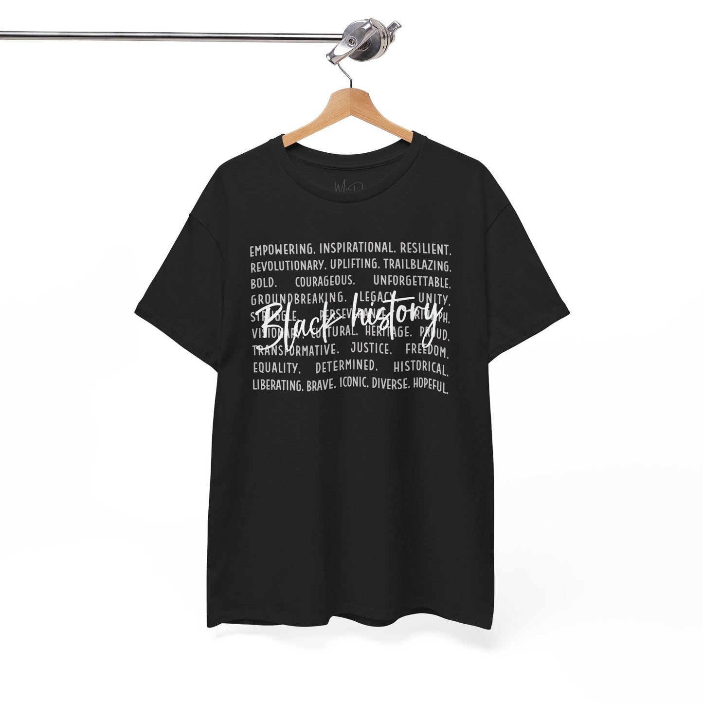 Black History - Empowerment | White Font | T-Shirt