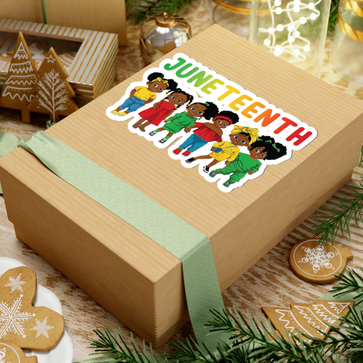 Juneteenth Girls | Kriss-Cut Stickers