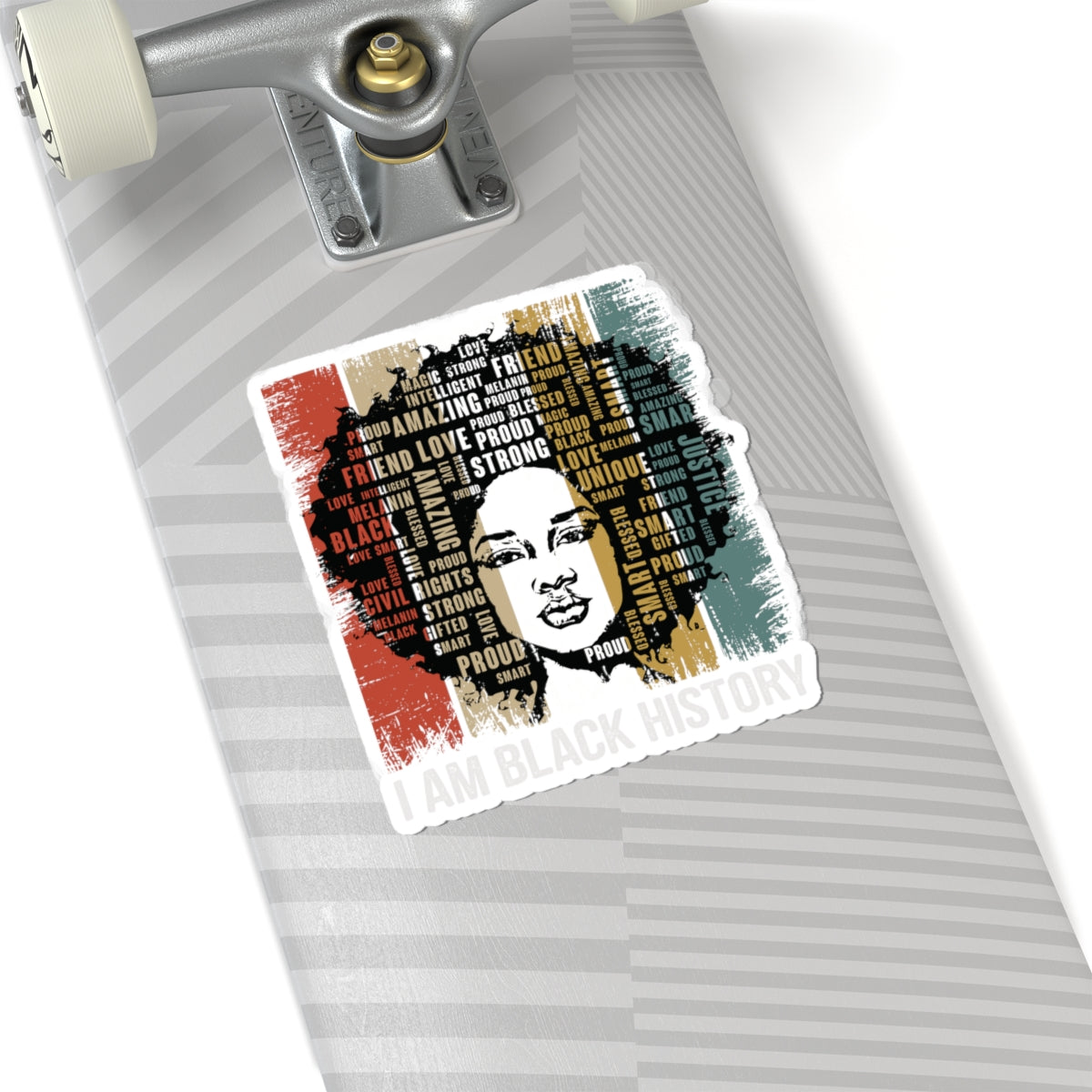 I Am Black History | Kriss-Cut Stickers