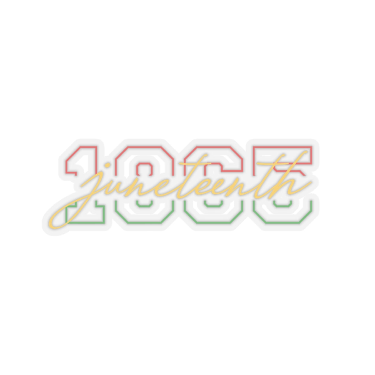 Juneteenth Multicolor (Version 1)| Kriss-Cut Stickers |