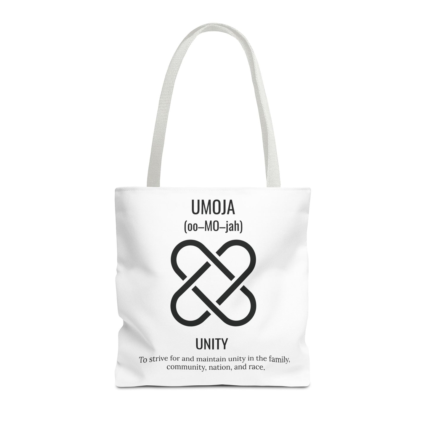 Umoja (Day 1) |Unity | Tote Bag | White