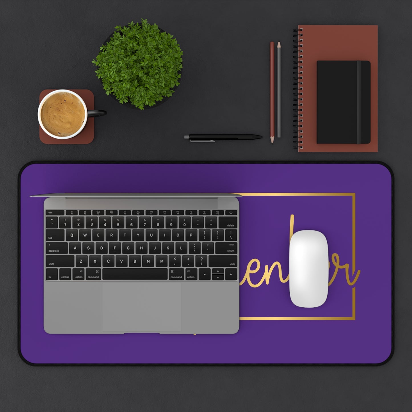 Entrepreneur | Desk Mat | Purple
