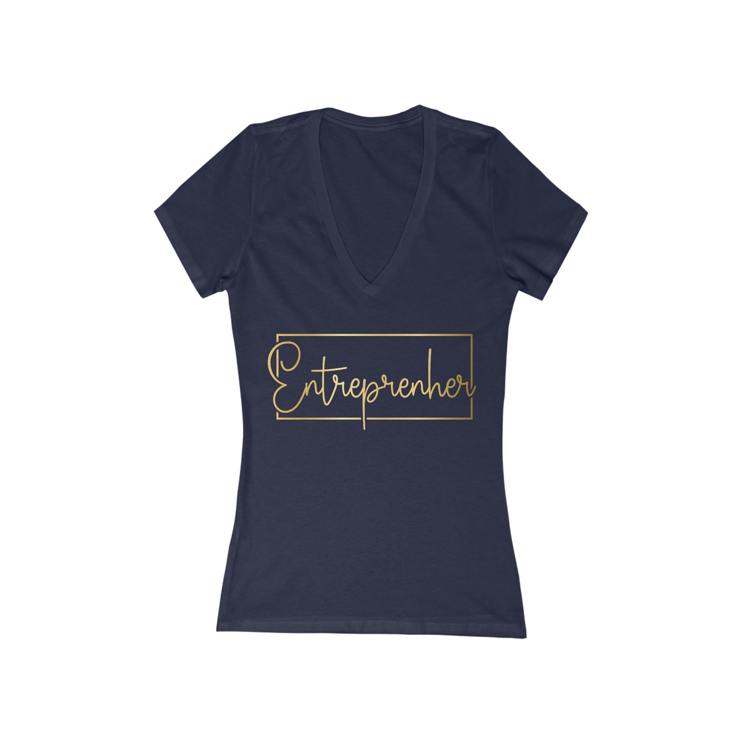 Entrepreneurship | Women's Short Sleeve Deep V-Neck T