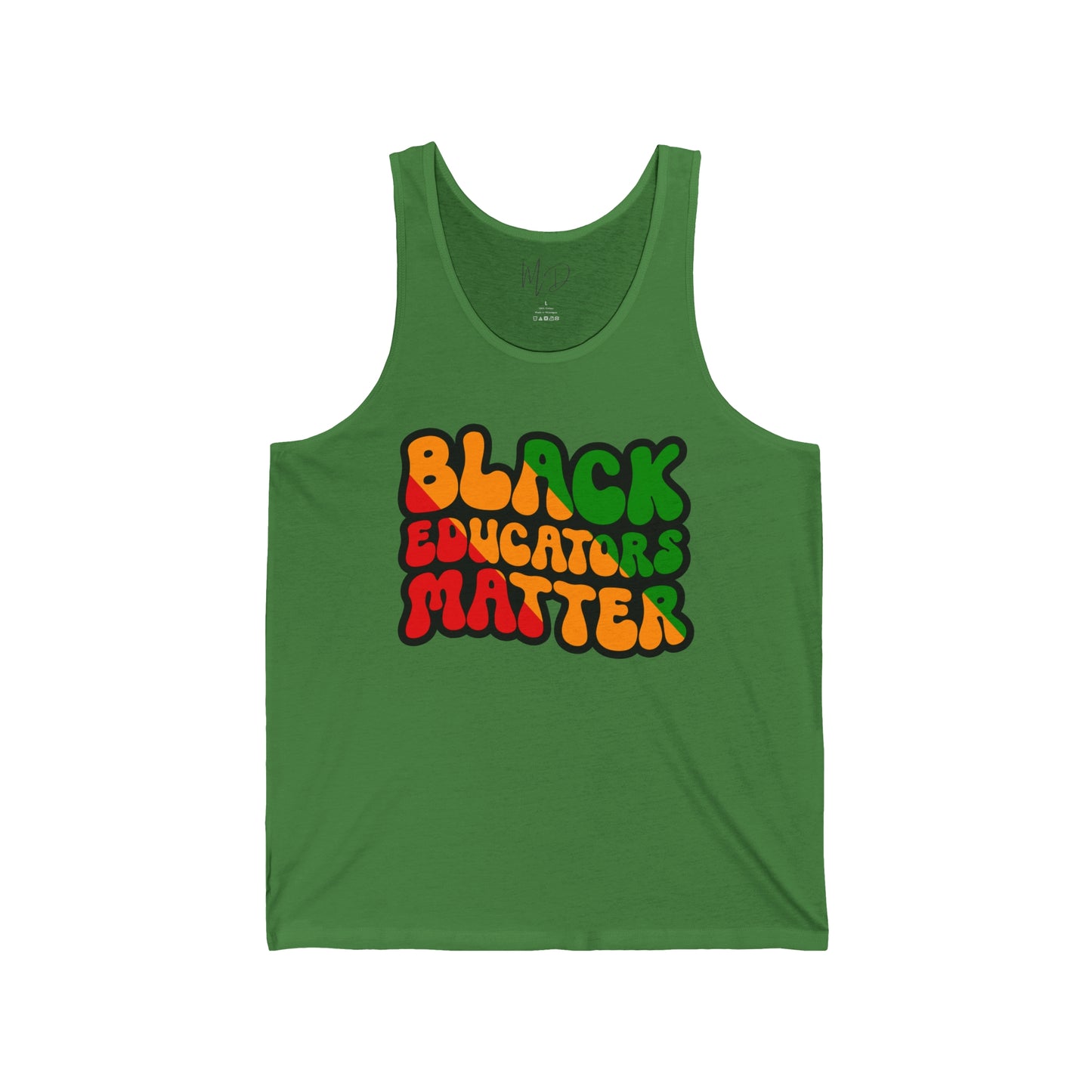 Black Educators Matter Tank Top Unisex (Version 3)