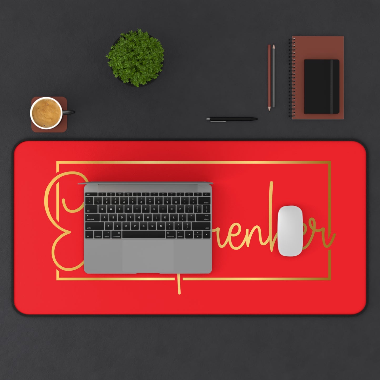 Entrepreneur | Desk Mat | Red