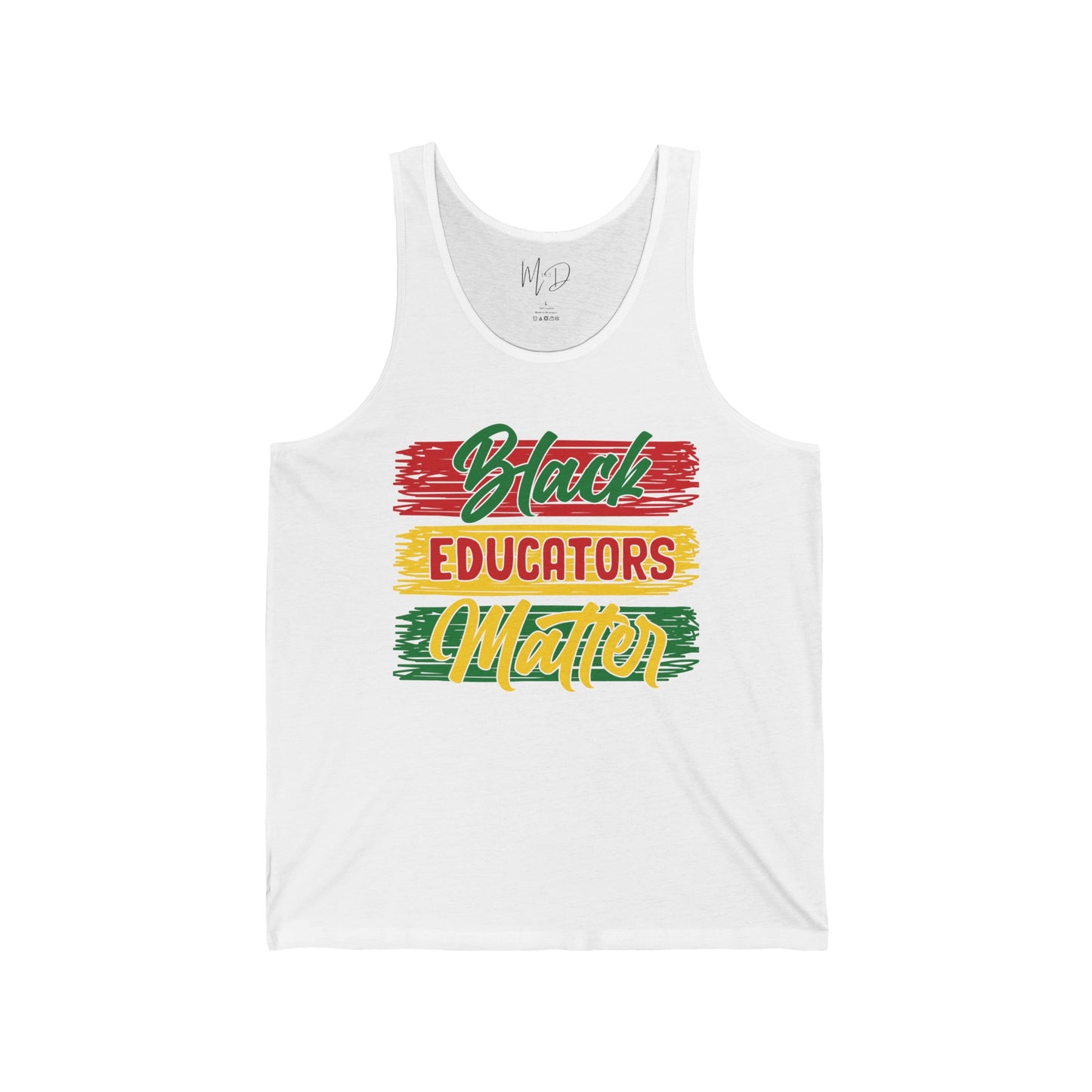 Black Educators Matter Tank Top Unisex (Version 1)