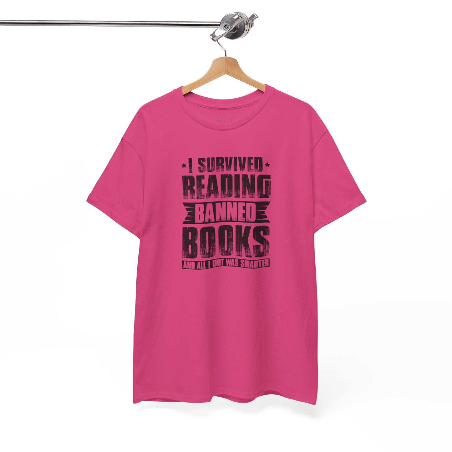 I Survived Reading Banned Books |T-Shirt| Black