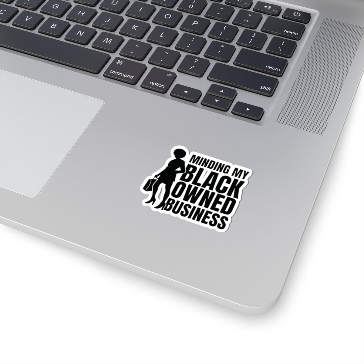 Minding My Black Owned Business (Version 1) | Kriss-Cut Stickers