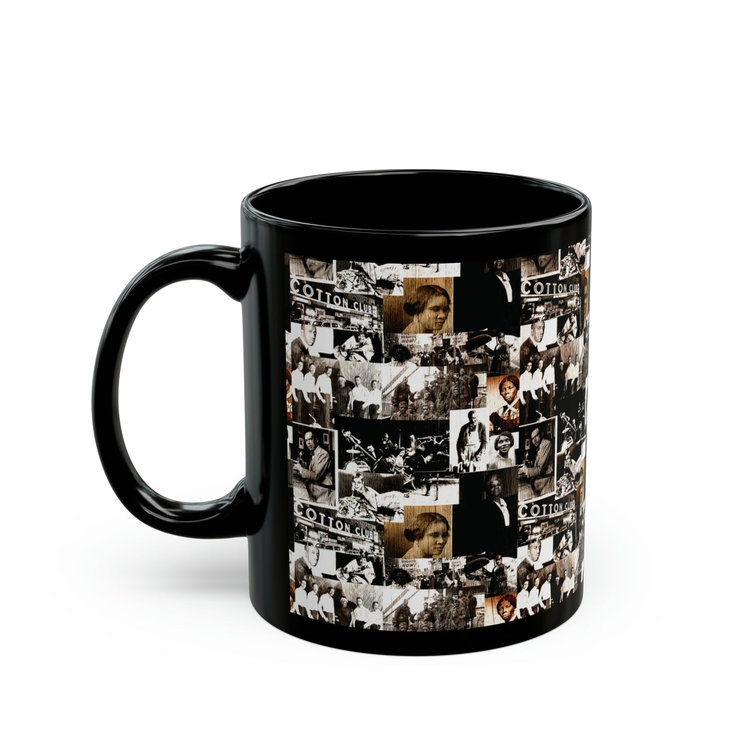 Black History 1920's Greatness (Brown) (Black Version) |Coffee & Tea Mug | Full Print| 11 Oz.