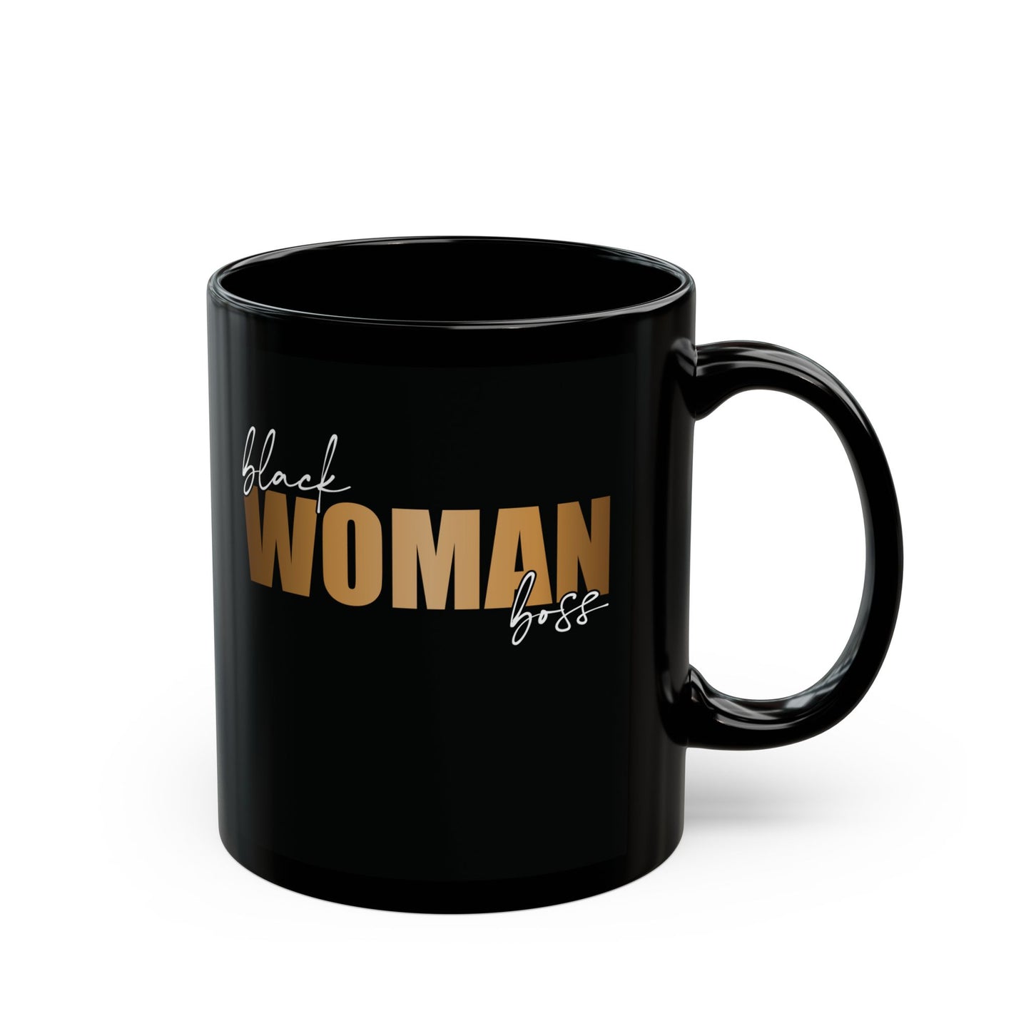 Black Women Boss| 11oz or 15 oz Mug| Black