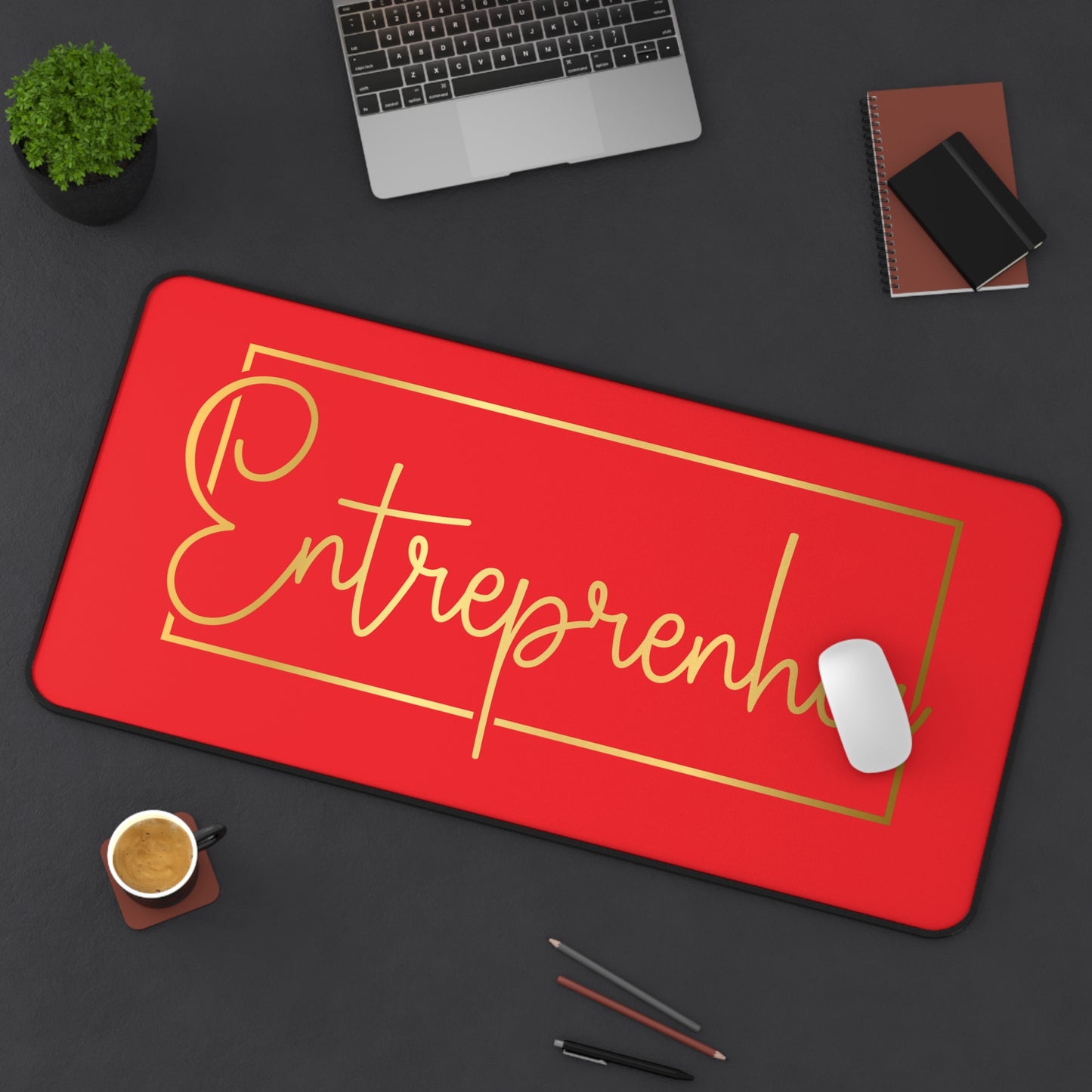 Entrepreneur | Desk Mat | Red