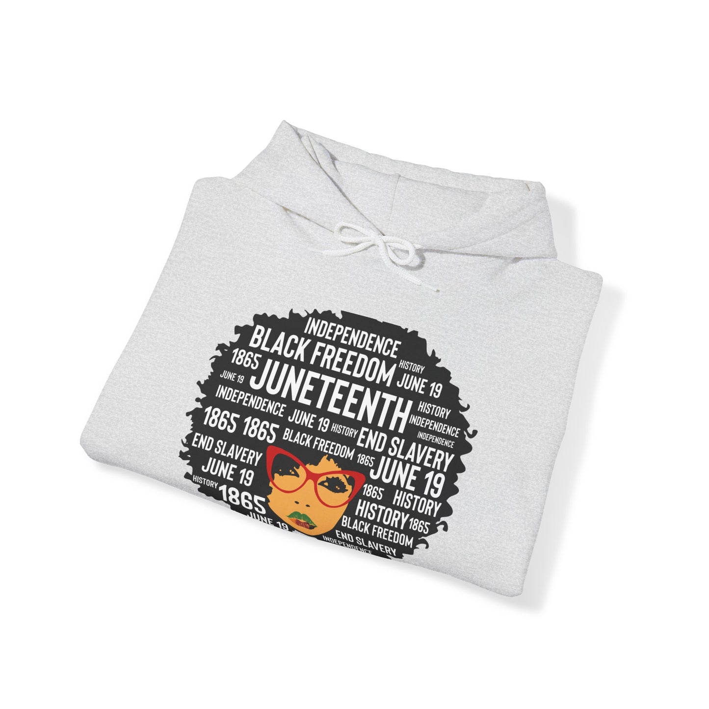 Juneteenth Classy Women's Hooded Sweatshirt (Version 1)