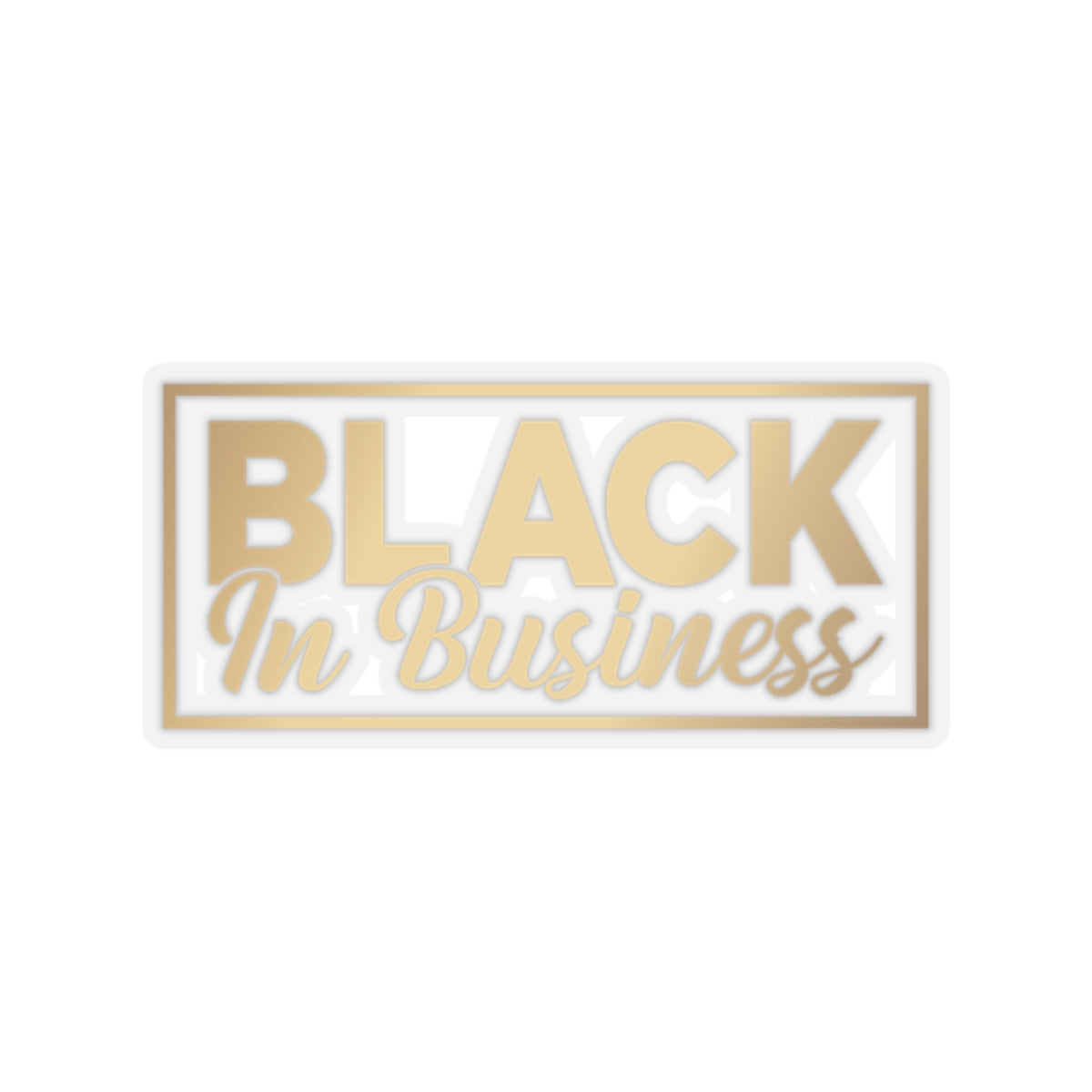 Black In Business | Kriss-Cut Stickers