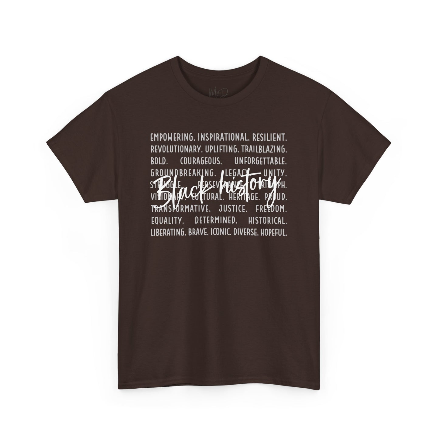 Black History - Empowerment | White Font | T-Shirt