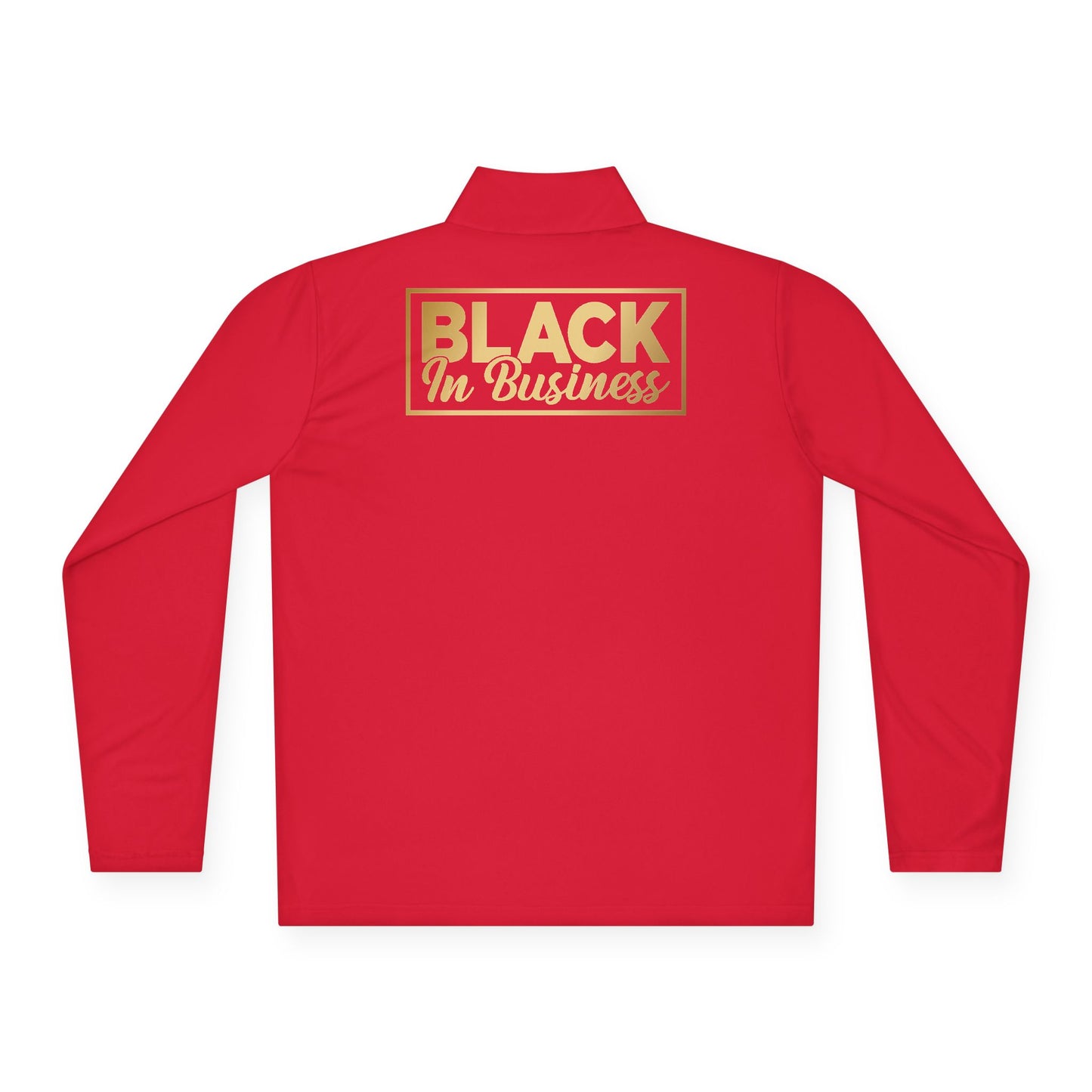 Black In Business |Quarter Zip Pullover| 2-Sided Print