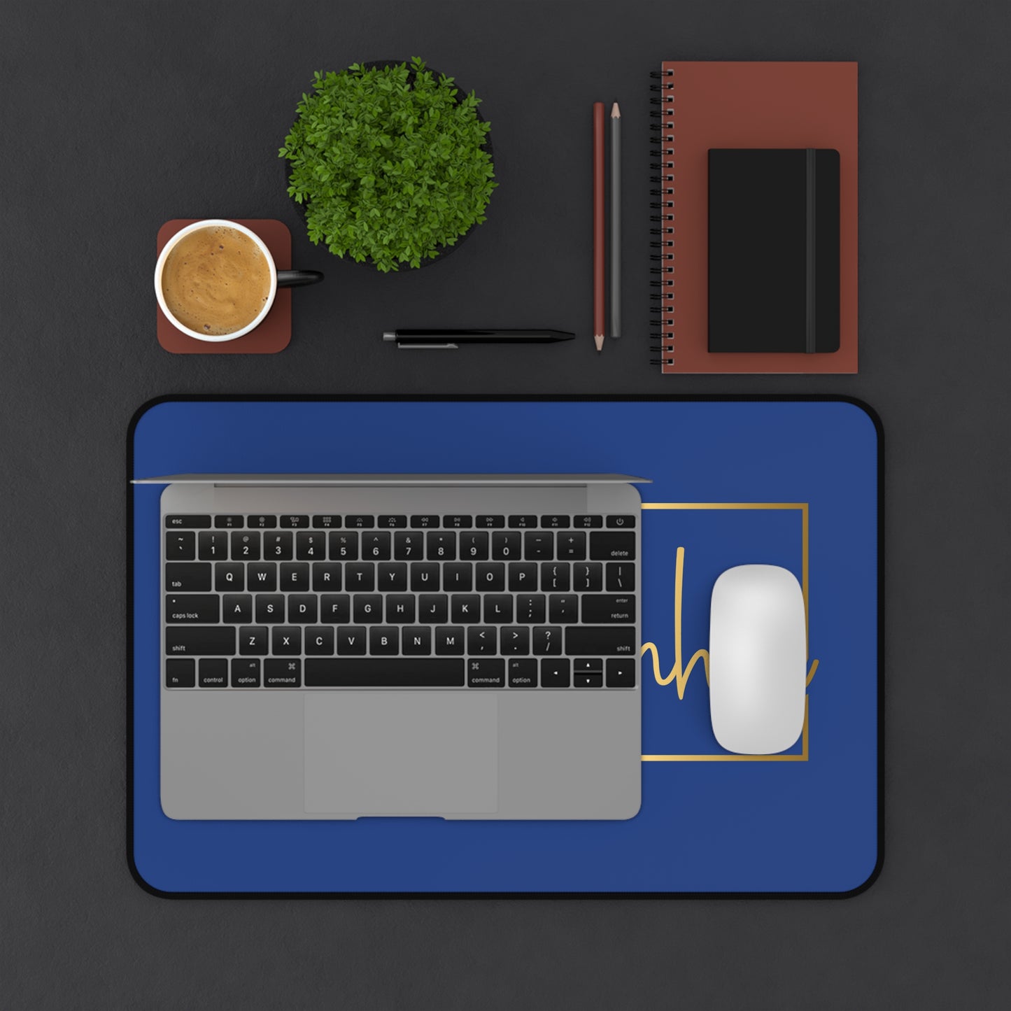 Entrepreneur | Desk Mat | Blue