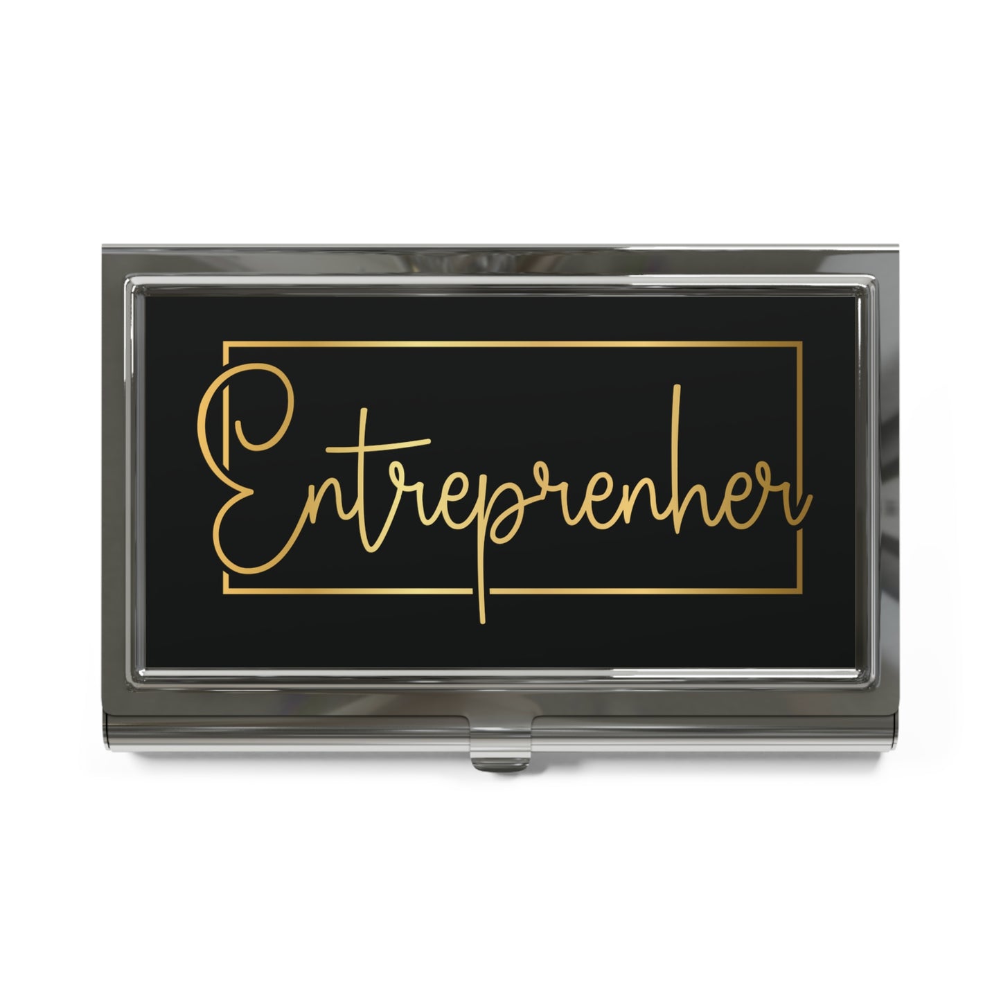 Entrepreneur | Business Card Holder| Black