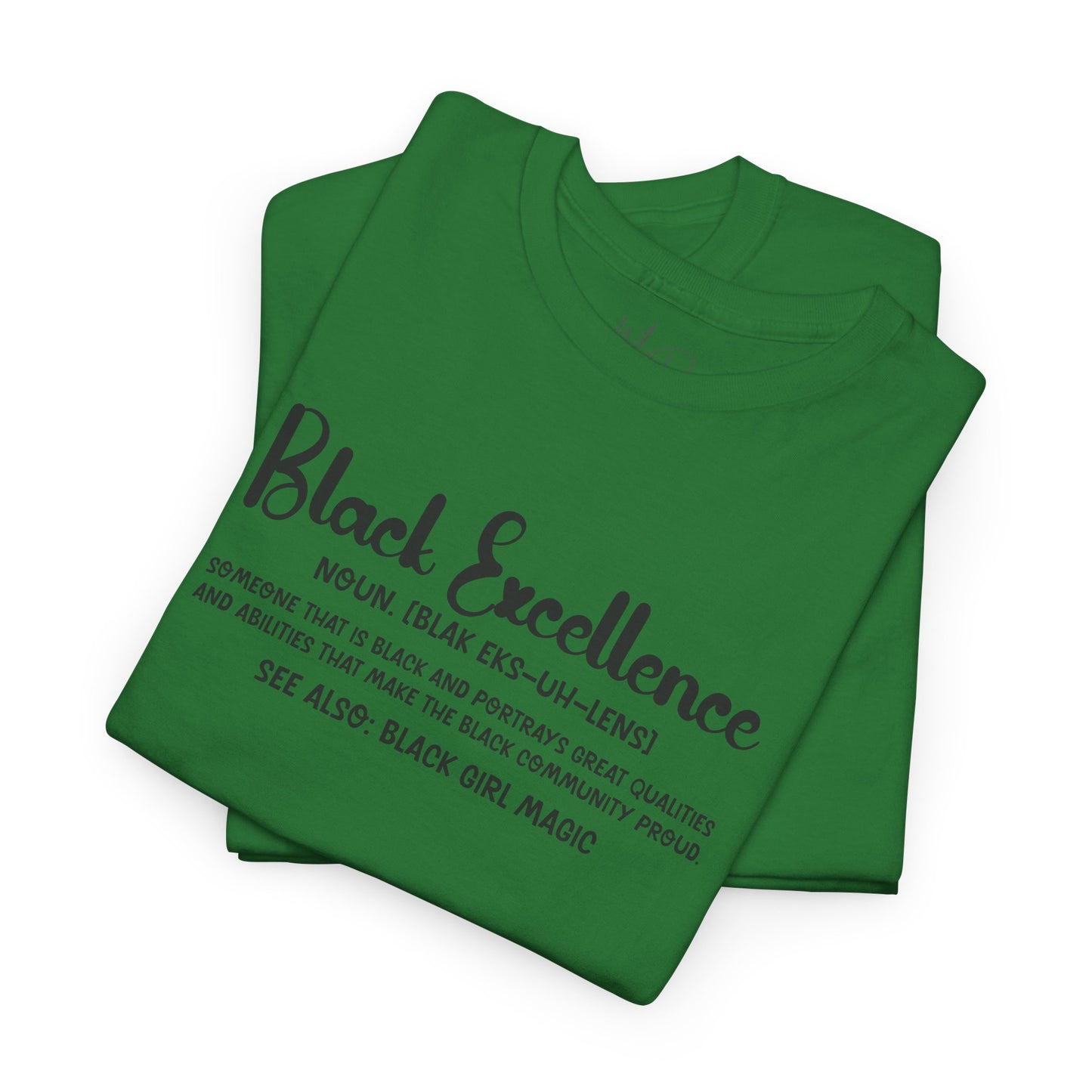 Black Excellence For Me | Black Font | T-Shirt