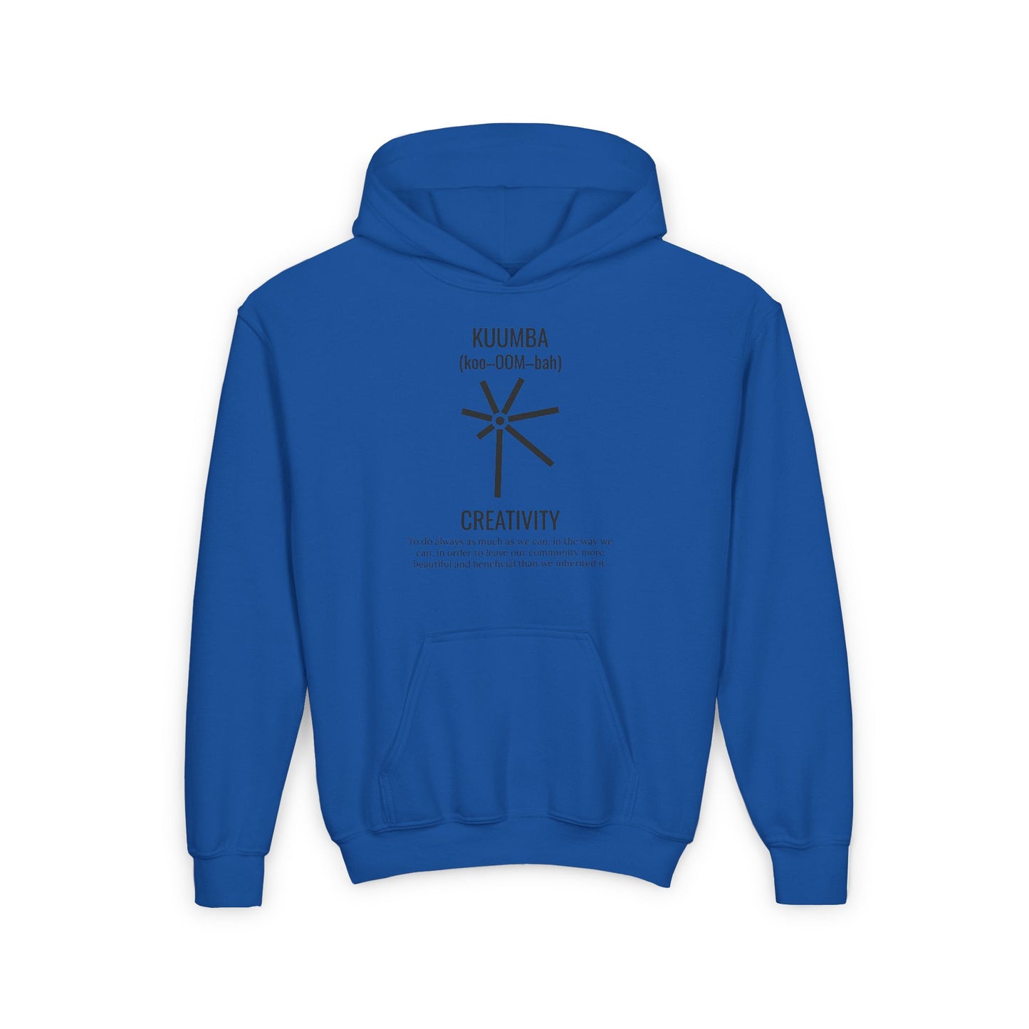 Kuumba (Day 6) | Creativity | Youth Hooded Sweatshirt