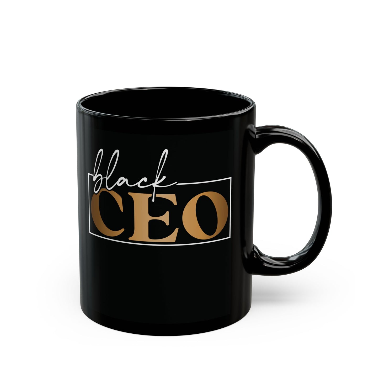 Black CEO| 11oz or 15 oz Mug| Black