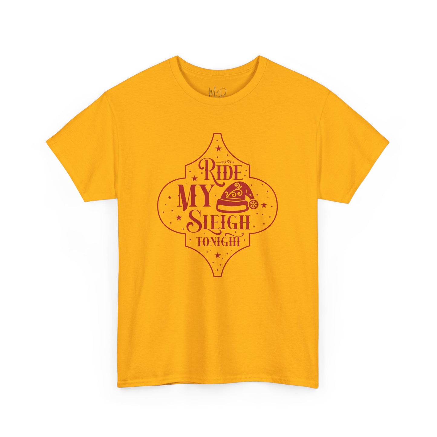 Ride My Sleigh Tonight | T-Shirt | Red Print