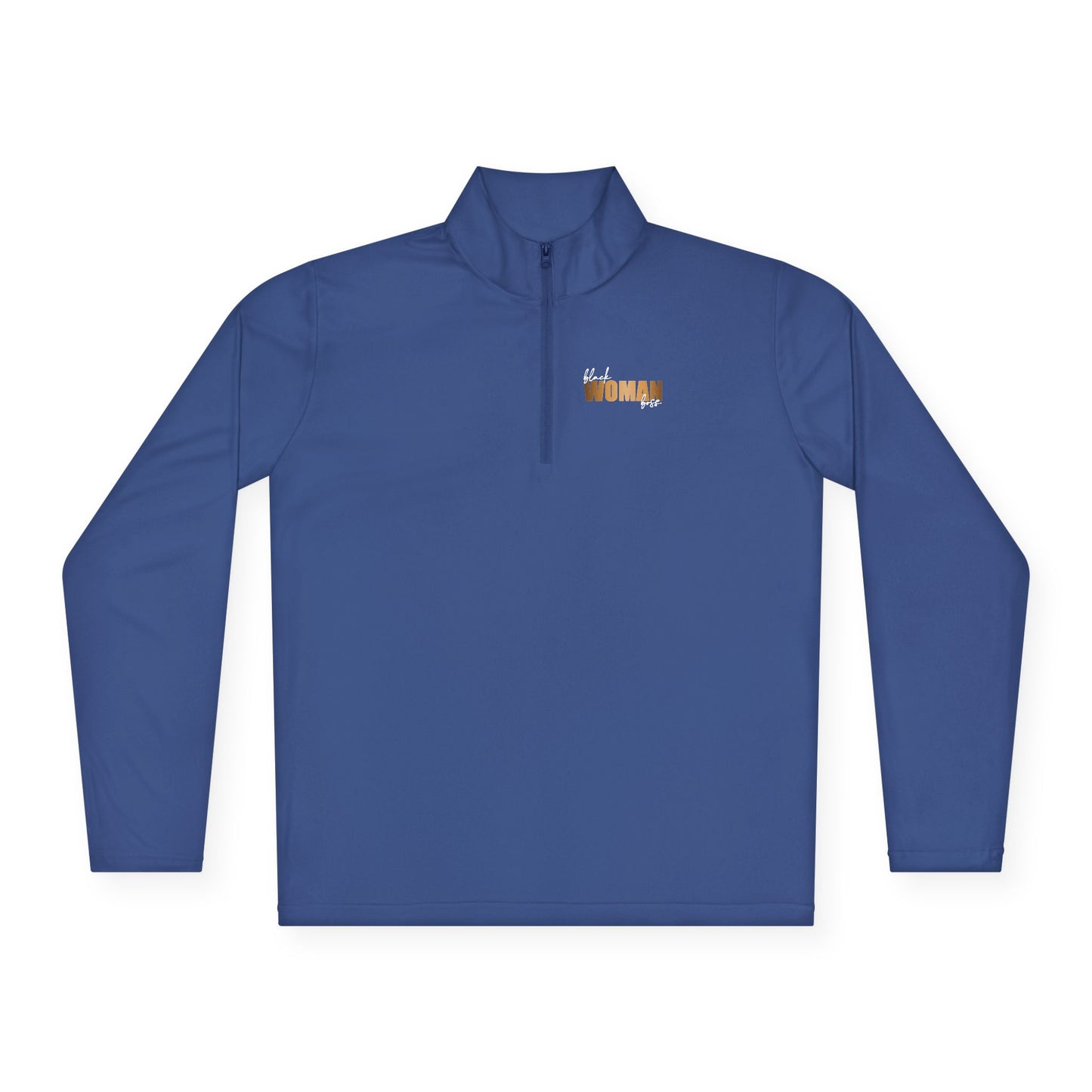 Black Women Boss |Quarter Zip Pullover| 2-Sided Print