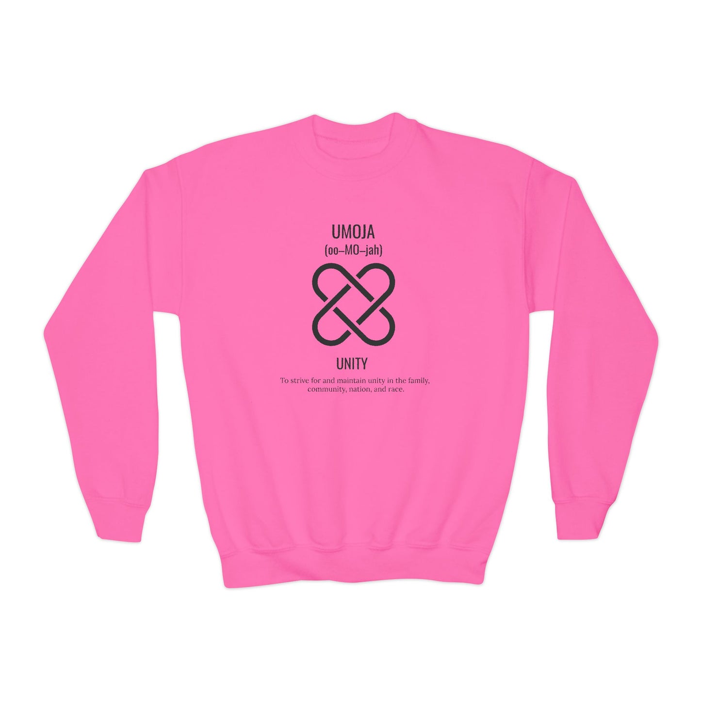 Umoja (Day 1) |Unity | Youth Crewneck Sweatshirt